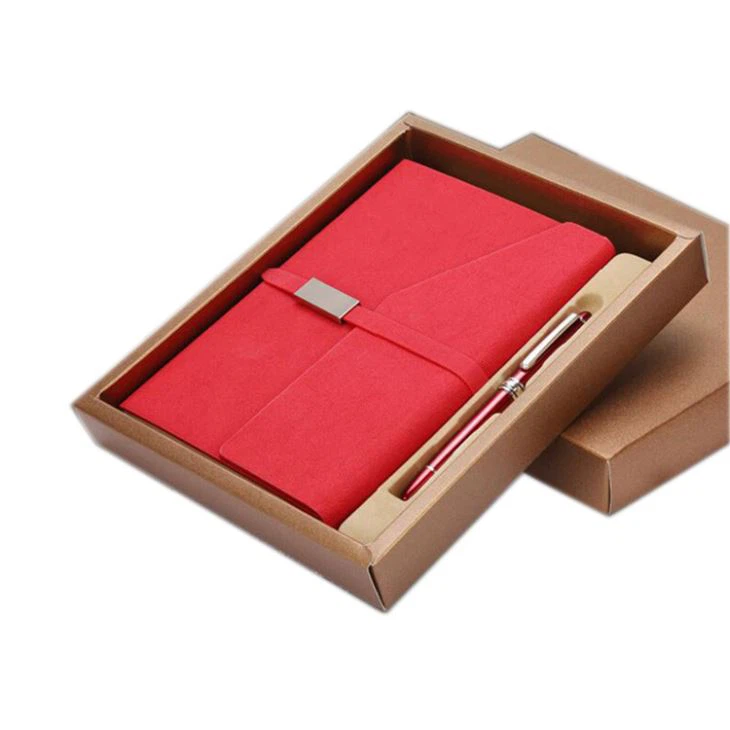 Notebook With Pen For Business Meeting