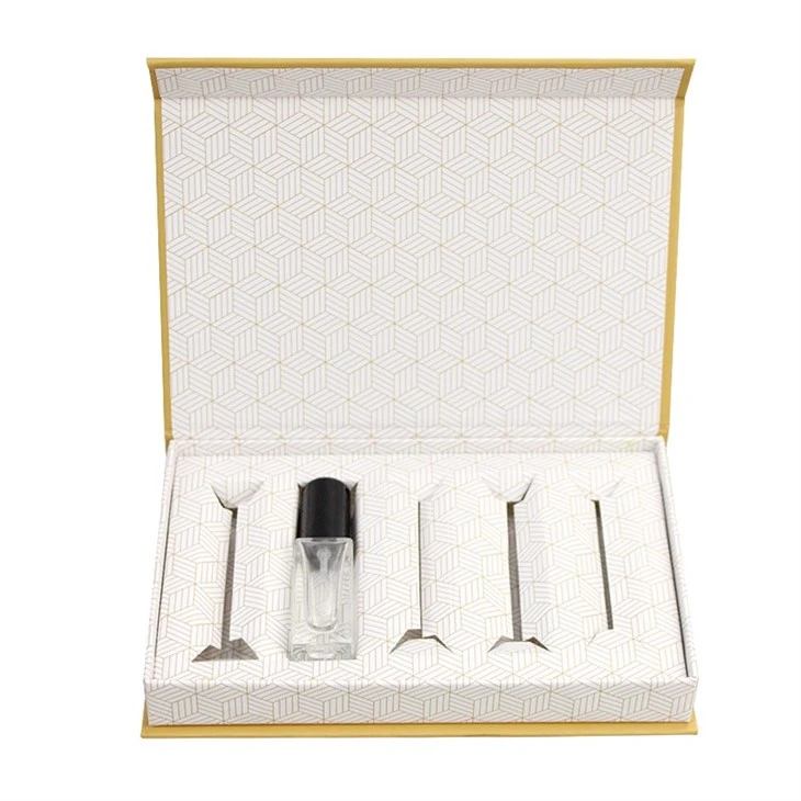 Magnetic Box Full Gold Stamping For Perfume (5)
